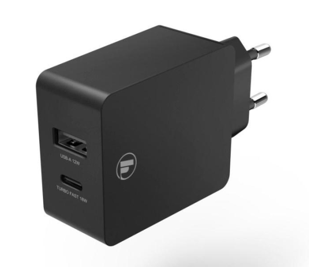 Hama ŁADOWARKA SIECIOWA HAMA 1xUSB-C 1xUSB PD 30W czarna # - 1463532 - zdjęcie